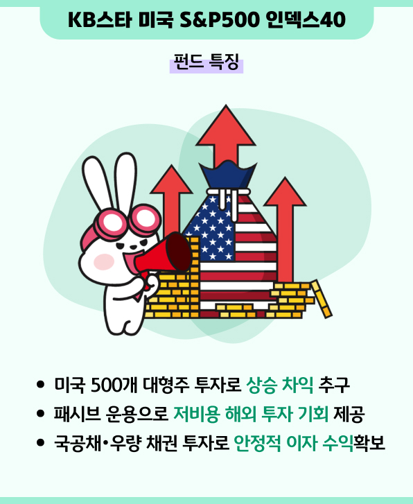 펀드 특성?- KB스타 미국 S&P500 인덱스40